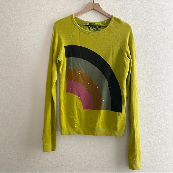 FREE CITY Rainbow Jump Sweatshirt - Picture 2 of 9